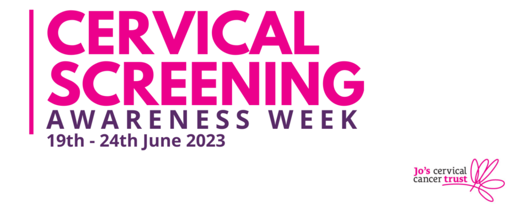 cervical screening awareness week banner